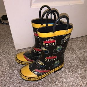 Monster Truck Rain Boots